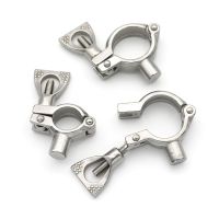 ✜☂ 304 Stainless Steel Sanitary Pipe Holder Clamp Type Clips Support Tube Bracket OD19 22 25 27 34 38 48 51 60 63 76 89 102mm