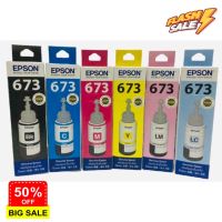 หมึกเติม Epson L800/805/850/1800  Epson T673  6 สี ของแท้แบบกล่อง #หมึกเครื่องปริ้น hp #หมึกปริ้น   #หมึกสี   #หมึกปริ้นเตอร์