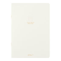 MIDORI Notebook A5 Color Dot Grid White / สมุด Dot Grid หน้าปกและเนื้อกระดาษสีขาว ขนาด A5 แบรนด์ MIDORI จากประเทศญี่ปุ่น (D15272006)