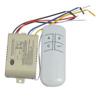 Wireless ON/OFF 220V Lamp Remote Control Switch Receiver Transmitter Controller Lamp Home Replacements Parts