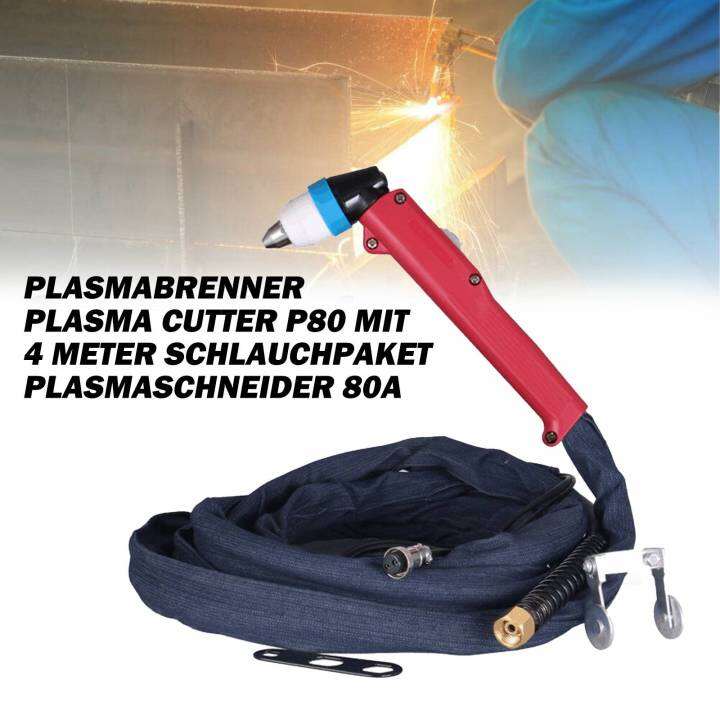 80A Plasma Torch Plasma Cutter P80 with 4 Meter Hose Package Plasma