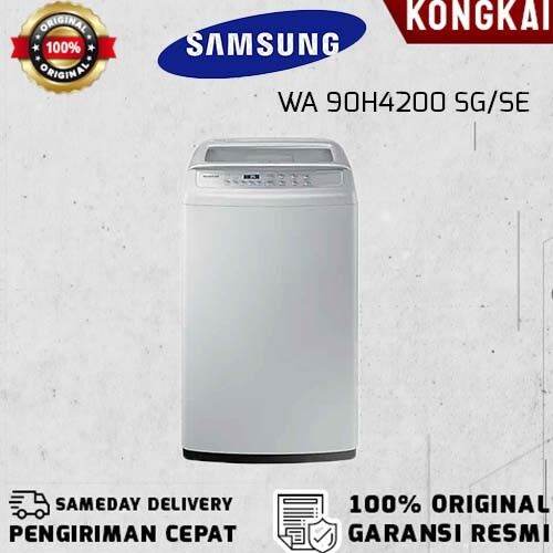 Mesin Cuci 1 Tabung Samsung WA 90H4200 Top Loading 9 KG Diamond Drum ...