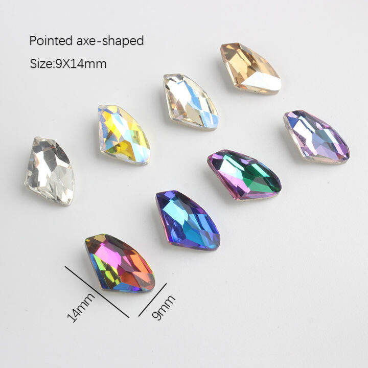 9x14mm-pointed-axe-shape-crystal-glass-nail-art-rhinestone-3d-diy-manicure-decorations-2050pcs