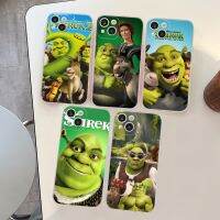 [Haojia เคสโทรศัพท์} การ์ตูน Babaite ภาพยนตร์ S-Shrek ตลกเคสโทรศัพท์ซิลิโคนนิ่มสำหรับ Iphone 14 13 11 Pro Mini XS MAX 8 7 6 Plus X XR