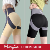 Maniyun Tiktok ชุดกระชับสัดส่วนเอวสูงลดไขมันหน้าท้อง Tummy ควบคุม Butt กางเกงยกของ Shapewear