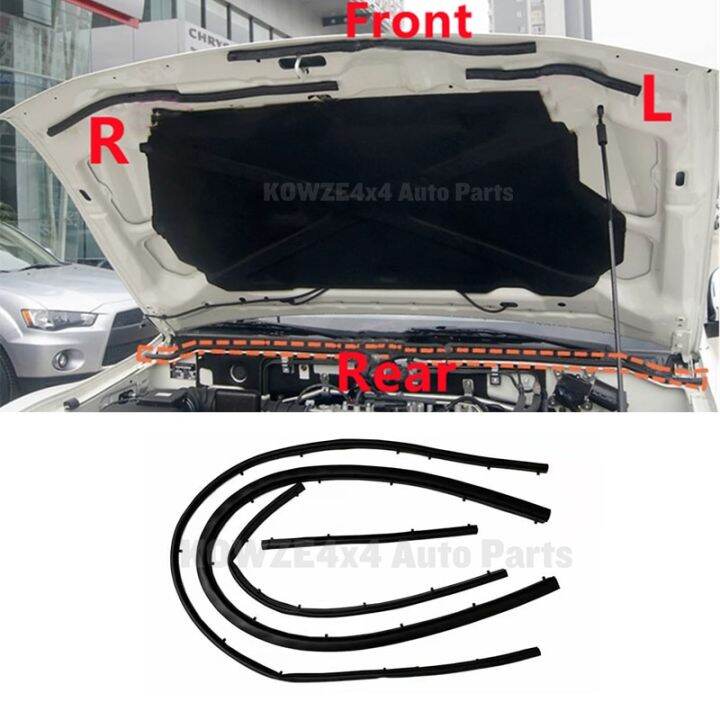 Hood Weatherstrip For Mitsubishi Montero Pajero 3 MK3 V73 V75 V77 V78
