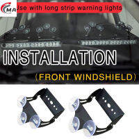 1 Pcs วงเล็บปรับได้สำหรับ Strobe Light Bar Light Holder ถ้วยดูดดูด Rack