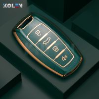 โครงเปลือกนอกเคส TPU แฟชั่น Kunci Remote Mobil F7สำหรับ H1 Haval โฮเวอร์ติดผนังที่ยอดเยี่ยม H7 H6 H9 F5 H2S GMW Coupe มีการป้องกัน Keyless Fob