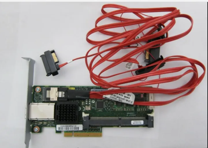 HP Smart Array P212 PCIE SAS/SATA Raid Controller มีสายต่อให้พร้อม