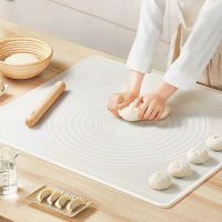 【hot】 Silicone Rolling Dough Non-slip Pastry Kneading Non-stick Thickened Pizza Dumpling Biscuit Baking Tools