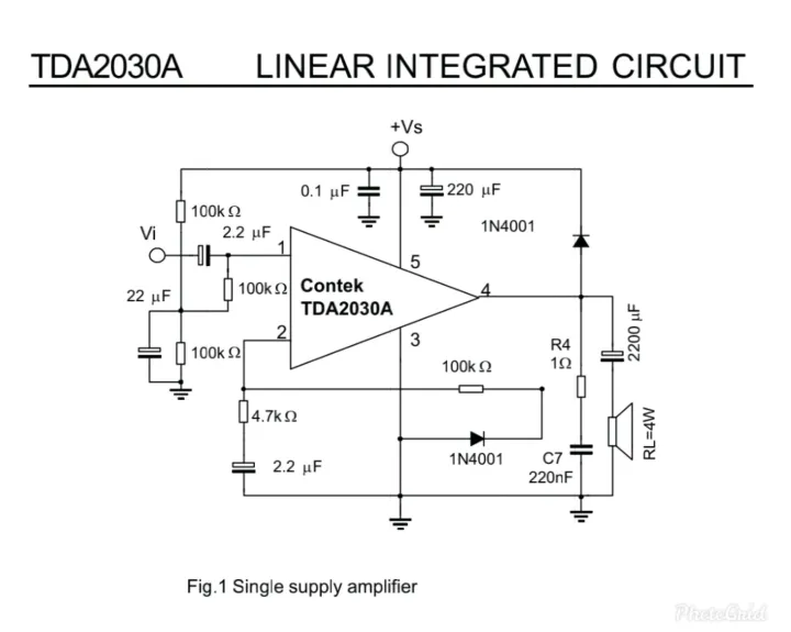 tda-2030a-power-amp-ic-แพ็ค-2-ตัว