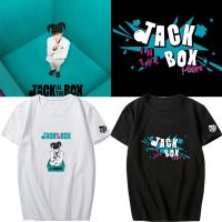 【New】KPOP BTS J-HOPE อัลบั้ม Jack In The Box ผ้าฝ้ายเสื้อยืดผู้ชายและผู้หญิง Plus ขนาดหลวมเสื้อแขนสั้นสไตล์เกาหลีแฟชั่นคู่ฤดู