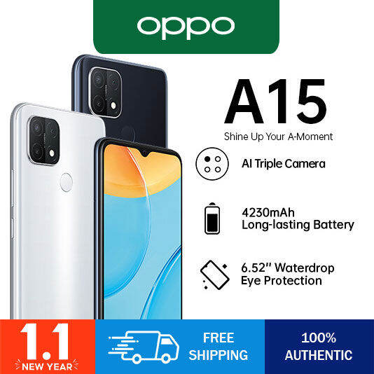 oppo a15 mah battery