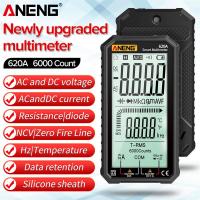 ANENG 620A Smart Digital Multimeter Digital Transistor Testers 6000 Counts True RMS Auto Electrical Capacitance Meter Usb Tester