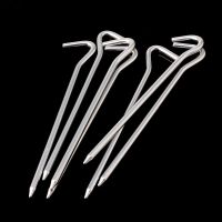 8/12pcs Outdoor Picnic Camping Fishing Canopy Tent Pegs Stakes Nails Ground Pin