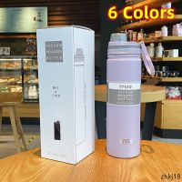 750ml Thermos Bottle Candy Color Large-capacity Sports Pot Direct Drinking Double-layer Stainless Steel Gift Portable Thermos 6 Colors