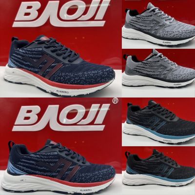 [New 04/2023] BAOJI บาโอจิ แท้100% รองเท้าผ้าใบผู้ชาย bjm771