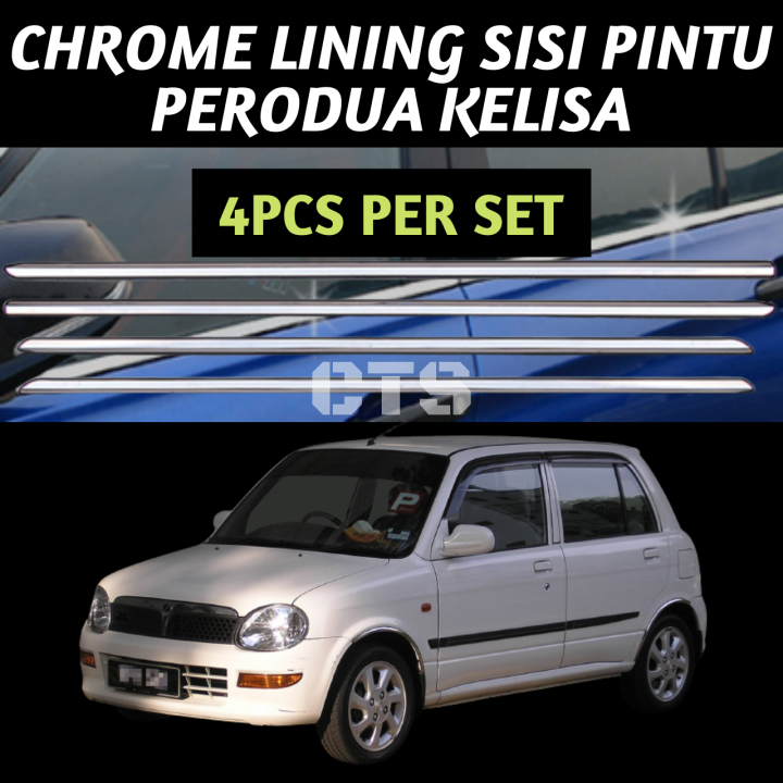 Window Chrome Lining Perodua Kelisa / Door Belt Moulding Perodua Kelisa