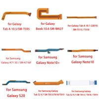 สายเคเบิ้ลยืดหยุ่นสำหรับ Lcd Galaxy Tab A 10.5/-T595/หนังสือ10.6 -W627/A71 5G/-A716f/10 Plus/Note10/S20/แท็บ S2 9.7 -T813/T818/T819