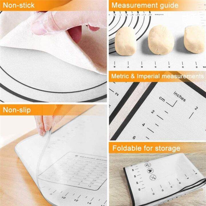 non-slip-silicone-baking-mat-heat-resistant-table-mat-pad-non-stick-kneading-dough-mat-pastry-baking-sheet-pizza-dough-maker