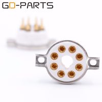 ;[-./ 8Pin Octal Ceramic Tube Socket Valve Tube Base For EL34 KT88 6550 6L6 GZ34 5881 274B 5AR4 Vintage Tube AMP Hifi Audio DIY