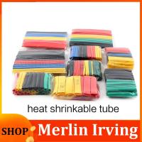 Merlin Irving Shop Multiple Heat Shrink Tube Kit Shrink Set Tubing electric Tubing connectors Wire Cable sleeve Insulated Sleeving Heat