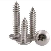 M3 M4 M5 M6 Stainless Steel 316 Large Flat Head Umbrella Head Cross Self-tapping Screws