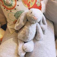 【YF】 25CM Long Ear Rabbit Plush Toys Soft Bonny Sleeping Stuffed Animals Cartoon Dolls For Girls Children Birthday Gifts