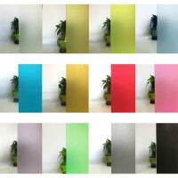 30/40/50cm Wide Privacy Color Opaque Window Film Frosted Self-Adhesive Glass Paper Decorative Stickers Glassine Fensterfolie