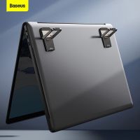 Baseus ขาตั้งแล็ปท็อปทำความเย็นแบบพกพาขนาดเล็กสำหรับ Macbook Lenovo แล็ปท็อปขาตั้งขาตั้งโทรศัพท์และ Apple Watch เท้า