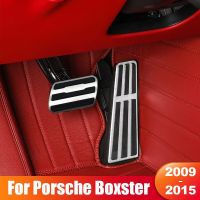 For Porsche Boxster 2009 2010 2011 2012 2013 2014 2015 Car Foot Fuel Accelerator Brake Pedals Cover Non-Slip Pad Accessories