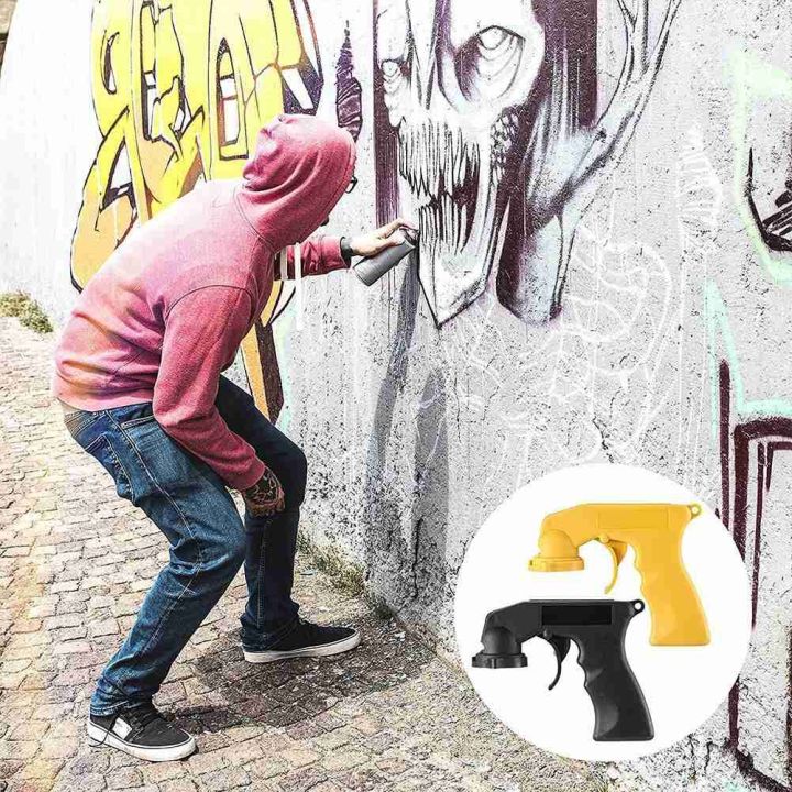 cw-spray-gun-polishing-paint-aerosol-handle-with-grip-lock-car-maintenance-painting