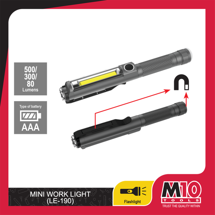 M10 Mini Work Light LE 190 Lazada