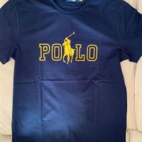 23 ฤดูร้อนผ้าฝ้ายแขนสั้นชายหญิงรุ่นเดียวกันพิมพ์ลายโลโก้ม้า polo spor แฟชั่น T เสื้อคอกลม