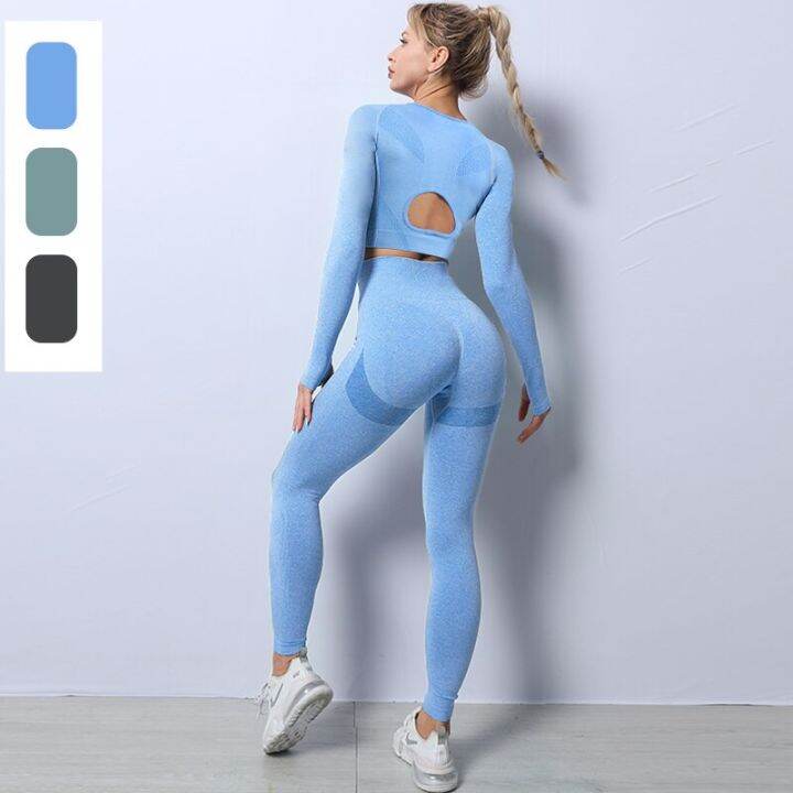 womens-tracksuit-yoga-set-workout-sportswear-athletic-wear-sports-clothes-gym-legging-seamless-fitness-long-sleeve-sports-suits