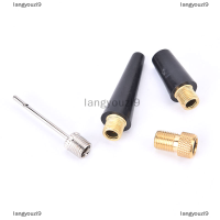 langyouzi9 4pcs Ball Needle nozzle Adapter Kit สำหรับลูกฟุตบอลจักรยานยางขยายปั๊ม