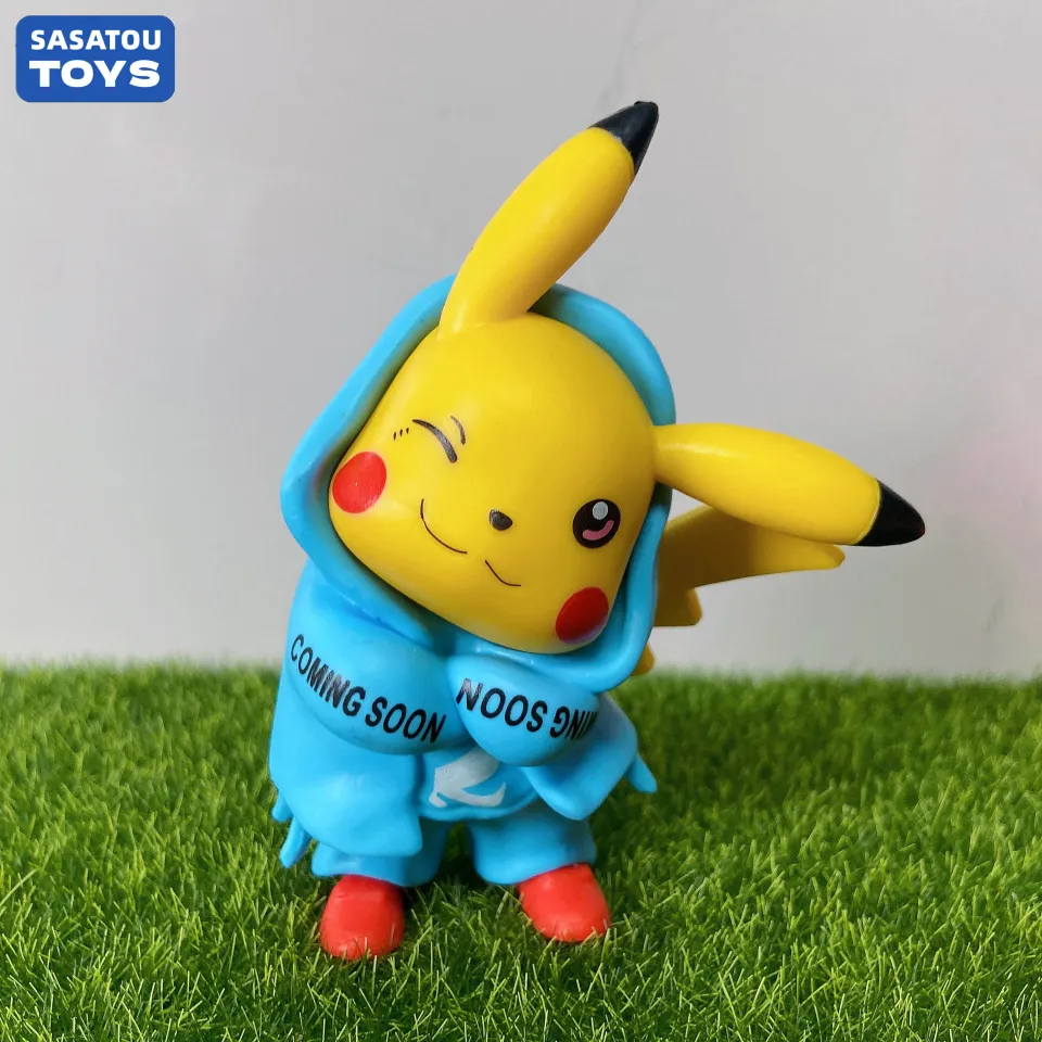 Pokemon Anime Toys Figures Kawaii PikachuTogedemaru Alola Region