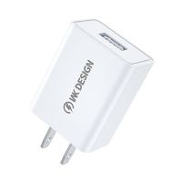 WK WP-U118 10W พอร์ต USB เดี่ยวสำหรับเดินทาง,อะแดปเตอร์ชาร์จไฟปลั๊ก US