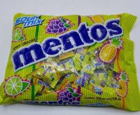 100 เม็ด ลูกอม เมนทอส รส ซาวมิกซ์  mentos