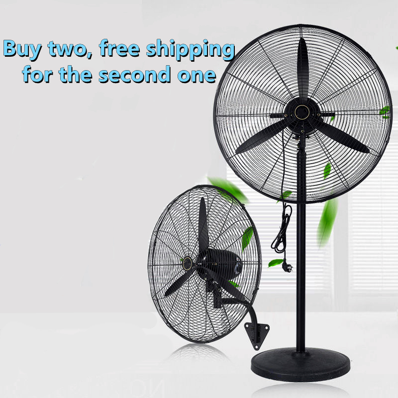 Size : 12 inches Floor-standing High-power Adjustable Fan 5 Sizes GLJ Wall-Mounted Fans LJJL Electric fan Electric Fan Shaking His Head Large Air Volume for Industry Floor Factory Building 