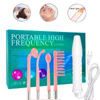 New High-Frequency Electrotherapy Glass Electrode Tube Facial Cosmetology Instrument Neon Argon Fusion Rod Wrinkle Removing And