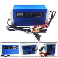 ZZOOI Full Automatic Car Battery Charger 20AH-200AH To 12V 24V Smart Fast Power Charging Suitable For Car Motorcycle