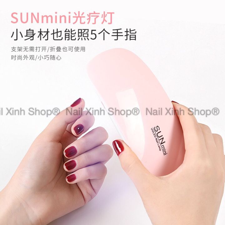 Máy hơ gel SUN MINI NAIL360 cá nhân 5 màu nail: Máy hơ gel SUN MINI NAIL360 cá nhân 5 màu nail là một thiết bị đầu cuối tuyệt vời để bạn sử dụng cho bộ móng của mình. Với 5 màu sắc tươi sáng và thiết kế cá nhân, bạn có thể mang lại cho bộ móng tay của mình một sự mạnh mẽ và sáng tạo mà không cần đi đến salon.