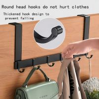 【YF】 Door Behind Hook Storage Wall Hanging Clothes Hanger Coat Punch-free Bedroom Organizer Kitchen Accessories