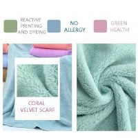 READY STOCK❤️High Absorption Ultra Soft Coral Velvet Microfiber Bath Towel Hand Face Towel Tuala Mandi Viral Tuala Muka