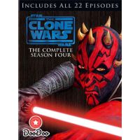 [ปก+แผ่นสกรีน]STAR WARS THE CLONE WARS SEASON 4 [เสียง อังกฤษ ซับ ไทย] DVD 4 แผ่น