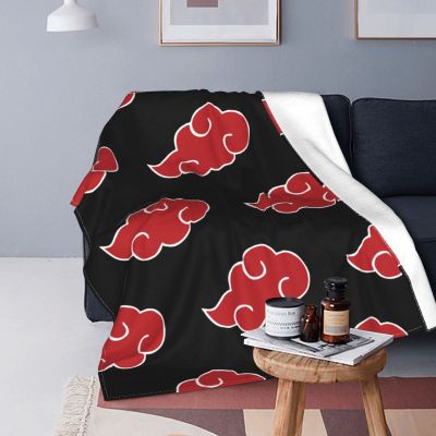 ZENGIA Japan Anime Akatsuki Clouds Blankets Flannel Winter Konoha Neji Breathable Soft Throw Blanket for Sofa Office Quilt Beds