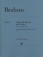 BRAHMS Violin Sonata G major op. 78 (HN75)