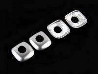 npuh Car Interior stying 4 Pcs Car Door Lock Knob Grommet Ferrule Covers Trim for BMW 5 Series F10 F11 520 528 535 550d 2014 2015