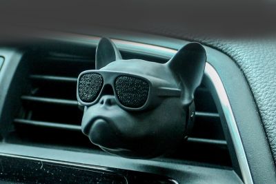 【DT】  hot1Pcs Creative Bulldog Scent Car Freshener Air Scent Gift Box Auto Perfume Fashion Auto Decoration Car Accessories Interior